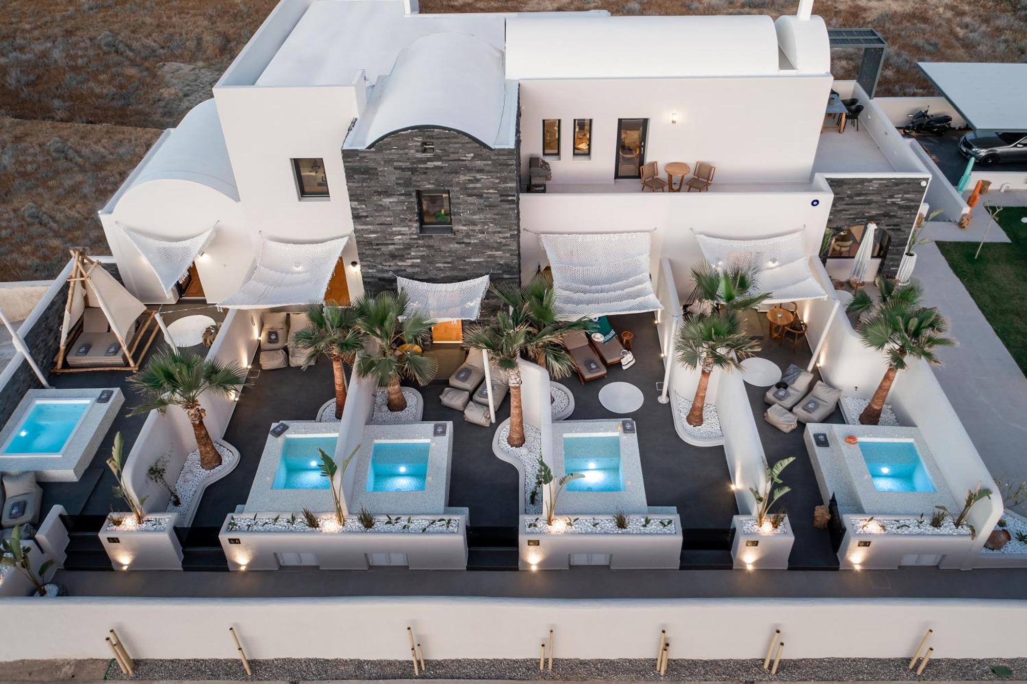Aja Retreat Luxury Suites Kamári Eksteriør bilde
