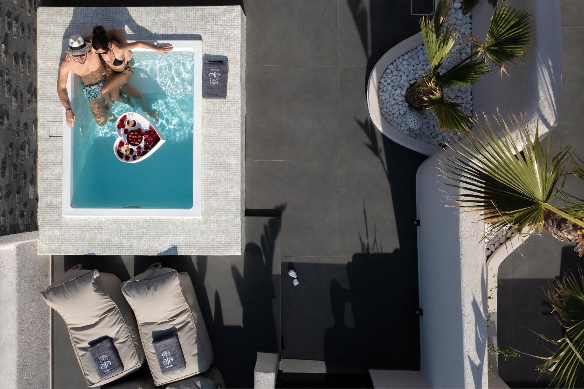 Aja Retreat Luxury Suites Kamári Eksteriør bilde